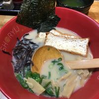 White natural ramen at Shoryu Ramen in London