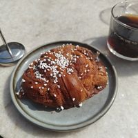 Cinnamon bun. at Mirells in Visby