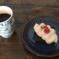 Brownie? With Cream.  at Mirells in Visby