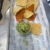 Chips and guac  at Taco Dirty in Tampa