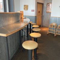 Interior seating at Chipotle in Hudson