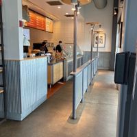 Interior order counter  at Chipotle in Hudson