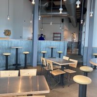 Interior seating at Chipotle in Hudson