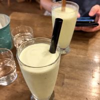 Avocado smoothie (just avocado with ice and soy milk, no extra flavour) at Storyhouse Cafe & Bar in Matsumoto