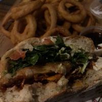 The best vegan burger ever! at Bacon Brothers in Christchurch