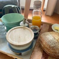 Ontbijt  at B&B Kahakai in De Koog