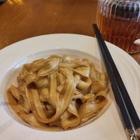 Noodels with XO at Lín Hú SùShí - The Lakeside Veggie in Shanghai