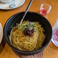 pea noodles at Lín Hú SùShí - The Lakeside Veggie in Shanghai