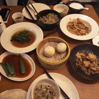 Just some of what we had. at Lín Hú SùShí - The Lakeside Veggie in Shanghai