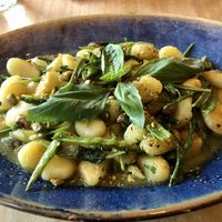 Gnocchi Verde at Bella Sardegna in Roden