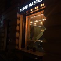 Storefront at Sushi Master in Budapest