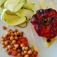 Main course at Bio Délices in Bourg-en-bresse