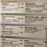 Vegan menu  at Vapiano - Walfischgasse in Vienna