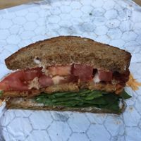 Vegan club at Bread Alone Bakery in Boiceville