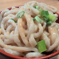 Peanut noodles at Yum Yum Noodle Bar in Red Hook