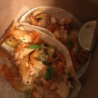 Vegan Korean Tacos at Yum Yum Noodle Bar in Red Hook