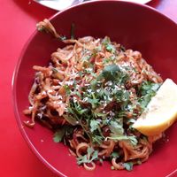 Satay wok at Café Bar 9 in Helsinki