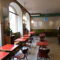 Front tables at Café Bar 9 in Helsinki