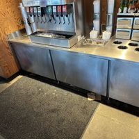 Dirty drink area  at Chipotle in Sevierville