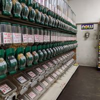 Big bulk section at Green Planet in Brooklyn