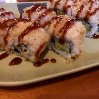 Crunchy veggi sushi at Arigato  in Jaco