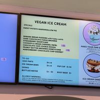 Vegan Options   at Van Leeuwen Ice Cream in Culver City