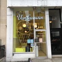 Front entrance at Van Leeuwen Ice Cream - Upper West Side in New York City