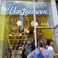 Outside at Van Leeuwen Ice Cream - Upper West Side in New York City