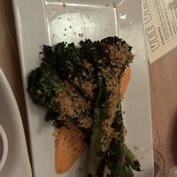 Vegan version of broccolini   at Vee Vee in Boston
