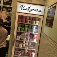 Take out pint containers. at Van Leeuwen Ice Cream - Upper East Side in New York City
