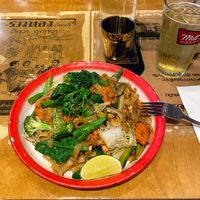 Pad see ew  at Si Lom Thai Bistro in Toronto