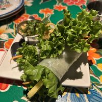 Fresh rolls  at Si Lom Thai Bistro in Toronto