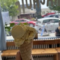 Single scoop was huge   at Parachute Ice Cream in Victoria