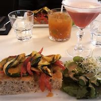 Foccacia & cocktails at brEAThe Restaurant - Pigalle in Paris