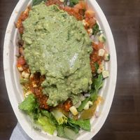 Veggie salad with Sofritas   at Chipotle - Coit Rd in Dallas