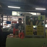 The vegan stall at Mount Erskine Market - Vegetarian Stall in Penang
