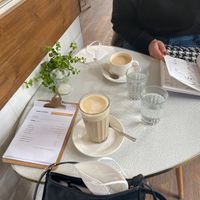 Kaffe mit Hafermilch   at Mein Liebes Frollein in Leipzig