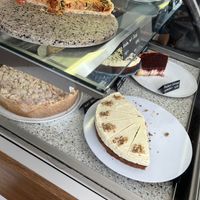 Quiche and cake selection   at Mein Liebes Frollein in Leipzig