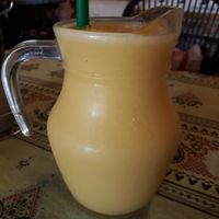 Mango smoothie at Yoddoi Coffee & Tea in Chiang Rai
