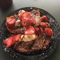 The Tomorrow vegan french toast at The Tomcat Cafe in Sinking Spring