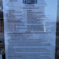 Beyond burger or guacamole with chips. That’s it for the summer 2024 menu!  at Cohill's Inn in Lubec
