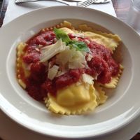 3 cheese ravioli at Cohill's Inn in Lubec