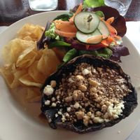 portobello sandwich at Cohill's Inn in Lubec