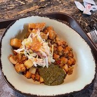 Tofu bowl with sweet potato hash  at Walt Disney World - Satu'li Canteen in Lake Buena Vista