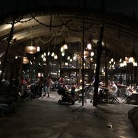 Restaurant at night at Walt Disney World - Satu'li Canteen in Lake Buena Vista