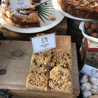 Vegan flapjack  at Ahh Toots in Bristol