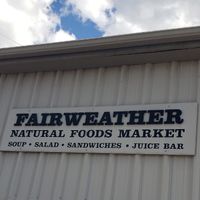 Sign. Off street. at Fairweather Natural Foods in Deer Valley