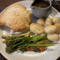Mushroom wellington  at Village Inn in Arrochar