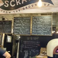 The menu board  at Scratch in Easton