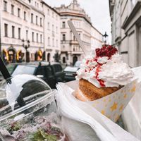   at Waffle Point U Kajetana in Prague